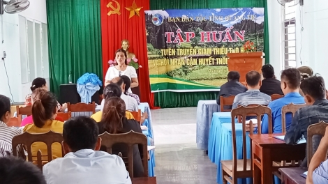 Quảng Trị: Pa choom xay moon ooy bh’rợ pa xiêr đhr’năng p’niên nhuum đơơh pay k’diic k’điêl lâng tr’pay diíc điêl coh bhuh xoọng