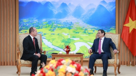 Khua knŭk kna Phạm Minh Chính drông Khua phŭn bruă duh mkra leh anăn bruă tuh tia mkra mjing Israel