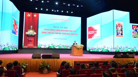 Thủ tướng Phạm Minh Chính râng tâm nchră mpư rnê nuĭh ntoh lư tâm trong kan văn hóa