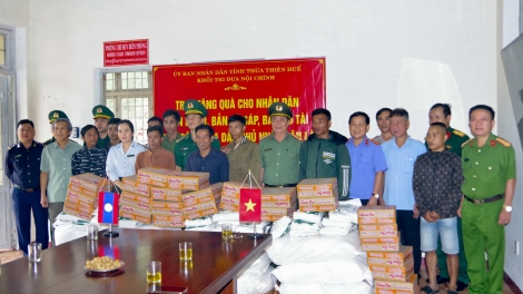 Thừa Thiên Huế: Pa đớp đoọng 600 hun pr’hêl đoọng ha đhanuôr Lào