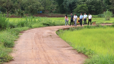 Gia Lai: Păr ang tơdrong jang plang song teh pơm trong tơ̆ tơring sơlam Ia Grai