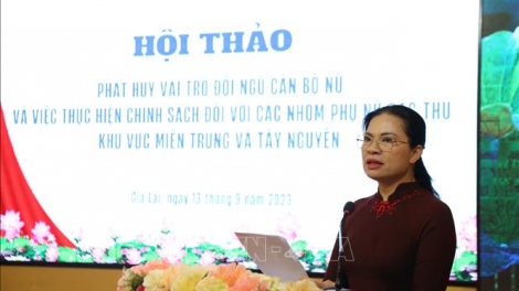 Pa dưr bh’rợ c’bhúh cán bộ pân đil zr’lụ miền Trung - Tây Nguyên