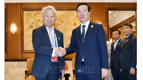 Khua lăn čar Võ Văn Thưởng bi tuôm hŏng phung Khua hlăm Anôk gĭt gai Đảng Cộng sản China 