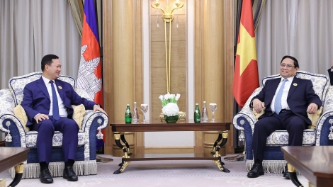 Thủ tướng Chính phủ Phạm Minh Chính mâp rđau kan du đê̆ dak ASEAN