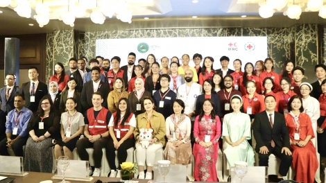 Tâm nchră druh ndăm Chữ thập đỏ-Trăng lưỡi liềm đỏ nkuăl Châu Á-Thái Bình Dương tal 4