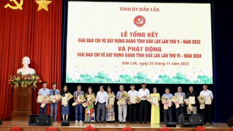 Diâp pro hlá mơ-éa mơjiâng Đảng kong pơlê Dak Lak rôh má 5 hơnăm 2023
