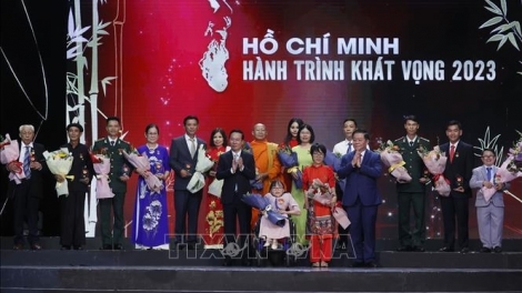 Kăn xiâm hnê ngăn tơnêi têa veăng Tơdroăng trâm mâ tơpui tơno ‘’Hồ Chí Minh – Troăng prôk pói vâ 2023’’