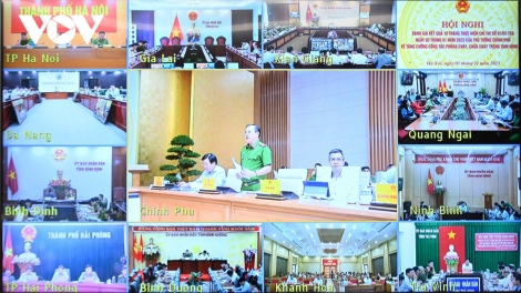 Hội nghị trực tuyến prang k’tiếc k’ruung ooy bh’rợ zâl cha groong ra rooh