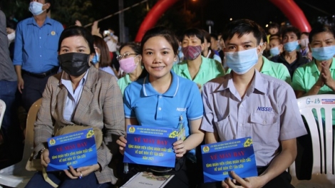 LIÊN ĐOÀN LAO ĐỘNG TP.HCM MEDA PEIH DANAK DAK “BLAH HARAK VÉ ANIT RANAM”, HAREI PALAO SAONG ALIN PANDAP KA URANG NGAK MAI PALEI RAOK TẾT NGUYÊN ĐÁN THUN SAK INEGIRAI 2024