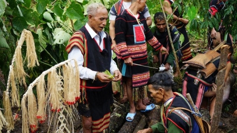 Đhr’nêng bhuôih c’lang đac âng đha nuôr Ca Dong