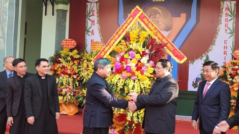 Khua dêh čar ta Phạm Minh Chính nao čuă, hơ-ưč hmưi hrơi Jơnum hơdor Khua Yang tơkeng ƀơi Sang jơnum Bắc Giang 