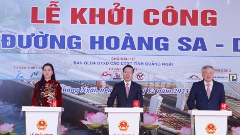 Củ tịc lơgar Võ Văn Thưởng tus pơrjum yal Rơndăp ù tiah càr Quảng Ngãi