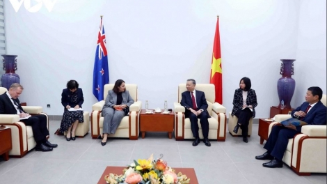 Khua Phŭn bruă kahan ksiêm Tô Lâm drông pô bi ala New Zealand ti Việt Nam 