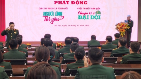 K’đươi bhrợ g’lúh thi video, clip prang k’tiếc k’ruung đắh pr’đợc “Manứih lính acu kiêng” lâng “Xa nay t’ruíh cóh đại đội”