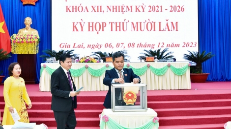 Hô̆i đong hnê ngăn kong pơlê Gia Lai tơbleăng tơdroăng châ tơƀrê tâ phĭu loi tơngah