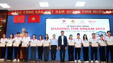 KAPUL DAM DARA TP. HỒ CHÍ MINH, HỘI ĐỒNG ĐỘI, PASAK DAONG ANEK SAIH, SV TP. HỒ CHÍ MINH BAHRAU PEIH BRUK JAO JIEN BAC SCG SHARING THE DREAM THUN 2023 KA 200 SV