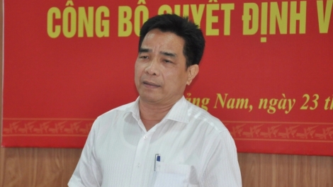 T'cooh Lê Văn Dũng, Phó Bí thư Thường trực Tỉnh ủy k'đhơợng xay Tỉnh ủy Quảng Nam