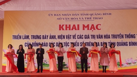 Quảng Bình: Triển lãm chr’năp văn hóa liêm pr’hay âng đha nuôr acoon coh