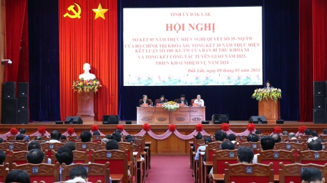 Dak Lak n’gul gâl 5 năm ƀư tĭng Nghị quyết mrô 35/2018 bah N’gâng kan Chính trị khóa 12