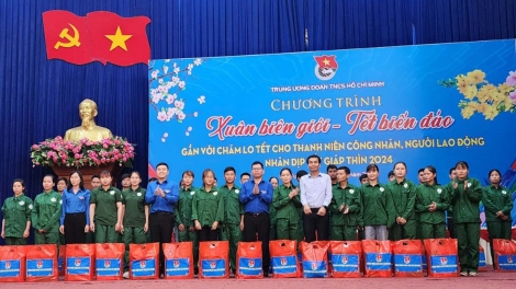 Trung ương Đoàn ndơ̆ Tết tât 2 nkuâl n’har bri n’gor Kon Tum