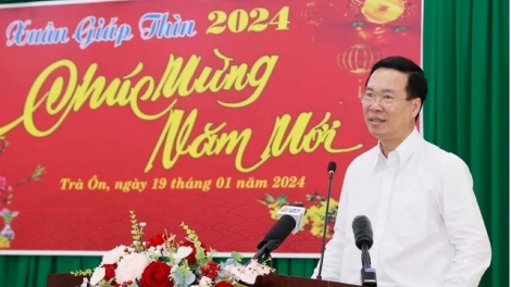 Kăn xiâm hnê ngăn tơnêi têa Võ Văn Thưởng rơkâu Têt  mâu khu râ kuăn pơlê a Vĩnh Long 