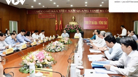  Khua bruă kƀĭn ala Vương Đình Huệ mă bruă hŏng khua gĭt gai bruă Đảng čar Bà Rịa - Vũng Tàu 