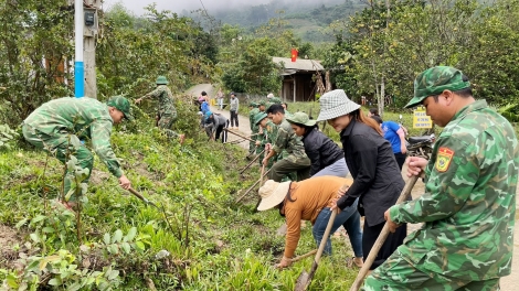 NAM GIANG (QUẢNG NAM): ĐỒN BIÊN PHÒNG ĐẮC PRING K’DUA 23 ĐẢNG VIÊN ZOOI 115 PR’LOỌNG ĐONG