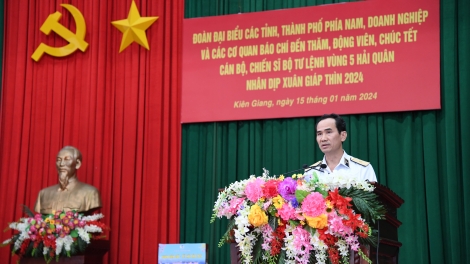 Kơpong 5 Khu lêng gâk kring têa kơxĭ trâm mâ khu râ kăn teăng mâ lăm pôu, rơkâu Têt khu lêng ƀă kuăn pơlê mâu rơlố Tây Nam 