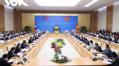 Klei bi kƀĭn tal 46 Dhar bruă knŭk kna kơ klei bi hgŭm dua nah Việt Nam-Lào 