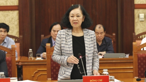 Yă Trương Thị Mai pơgơ̆r Hop akŏm Tơlĕch tơdrong jang đơ̆ng Anih tơm Chinh trĭ, Ban Bí thư sơnăm 2024