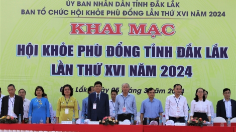 Lối 2.500 ngế hok tro veăng Leh tơ’noăng ivá Phù Đổng Dak Lak rôh má XVI - năm 2024