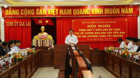 Hơnih jang Điều lệ Đảng Pơm lêh hop akŏm XIV bơ̆ jang hăm rim dêh char