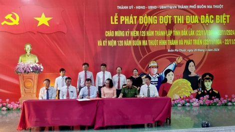 Buôn Ma Thuột gir run pơgiong hơdôm ring bruă akŏ phun ƀrô tal hơdor glăi 120 thun akŏ pơjing tơring čar Dak Lak