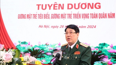 Ƀộ Quốk phòng Jờng rơ 45 nă cau kơnòm să geh pơnrơ jăk, cau kơnòm să geh bơta gơn kơnờm bơtàu tơnguh tơnơ̆ do gùt ling klàng nam 2023