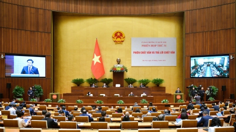 Kruanh Quốc hội ntơm pơk rơh ôp rkhêl mpeh trong kan prăk kaih