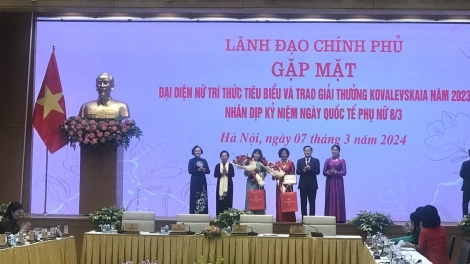 Mâp măt mbah rhơn nuĭh bu ur gĭt blău ntoh lư n’hanh nkhôm rnê Kovalefskaia năm 2023