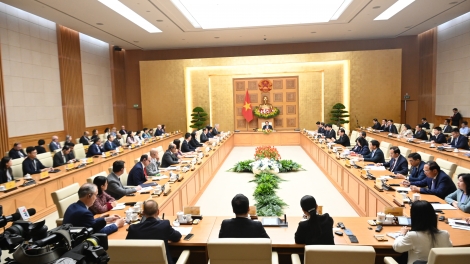 Thủ tướng Phạm Minh Chính pah kan đah mpôl doanh nghiệp bâh hội đồng tăch rgâl Hoa Kỳ- ASEAN.