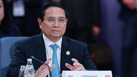 Thủ tướng Phạm Minh Chính tus Pơrjum Kấp dờng Kwơ màng tơnkah 50 nam bơta git gơ̆p đah mpồl ASEAN mờ lơgar Australia