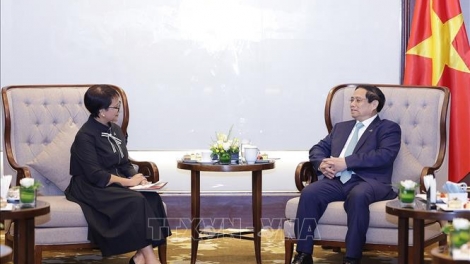 Thủ tướng Chính phủ Phạm Minh Chính wơt Kruanh N’gâng kan tâm rngăp nchră Indonesia 