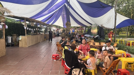 Lu klei jăk hlăm knăm mơak “Lăn čar hluh hlir” wưng hruê 30/4 