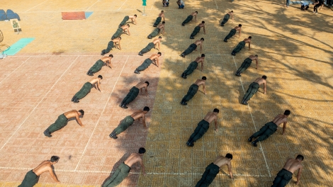 Cảnh sát cơ động Dak Lak - “Păng khêl loih” mât njrăng ƀon lan