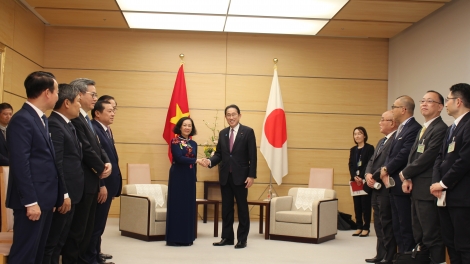 Yă Trương Thị Mai bưp Khua dêh čar Japan ơi Kishida Fumio