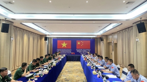 Tahen Biên phòng Việt Nam-Trung Quốc nsum n’hâm ndâk nkual n’har bri đăp mpăn