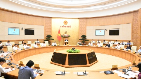 Pôa Phạm Minh Chính pơkuâ po hôp Chin phuh chuyên đề Mơjiâng luât khế 04.2024