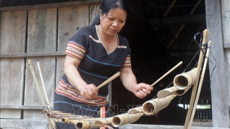 Chok dê̆ kon chim bri (Bắt chim trong rừng)