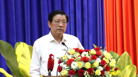 Bí thư Trung ương Đảng Phan Đình Trạc mâp cử tri ta Đà Lạt