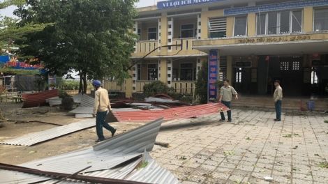 ĐHI K’JẬP K’RƠ BHRỢ 6 P’BHUNG PHÒNG HỌC TÂN JƠH, K’HA RIÊNG HỌC SINH ĐHÊY HỌC