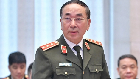 Thượng tướng ồng Trần Quốc Tỏ geh jàu đơng lam broă lơh bơh Ƀộ Kwang àng dê