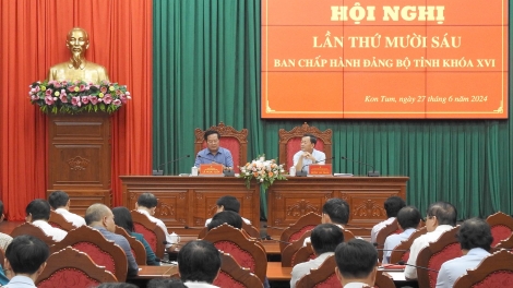  Kon Tum mprăp kơ klei bi kƀĭn prŏng Đảng djăp gưl 