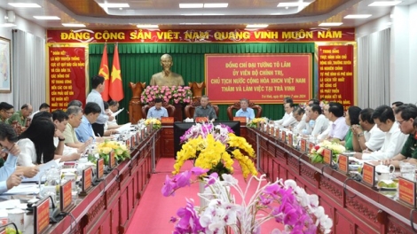 Khua lăn čar Tô Lâm mă bruă hŏng khua gĭt gai čar Trà Vinh